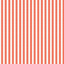 Load image into Gallery viewer, Animal ABCs Dotty Stripes in Red, Alyssa Thomas, Penguin and Fish, 100% Organic Cotton, Clothworks, Y-1690-79
