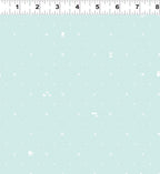 Animal ABCs Scattered Alphabet in Baby Blue, Alyssa Thomas, Penguin and Fish, 100% Organic Cotton, Clothworks, Y-1693-29
