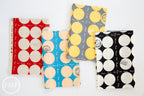 Suzuko Koseki French Small Dot in Red and Cream, Yuwa Fabric, 100% Cotton Japanese Fabric