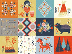 Wildland Patch, Miriam Bos, 100% GOTS-Certified Organic Cotton Poplin, Birch Fabrics, MI-01