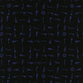Zephyr 40 Knots in Midnight, Rashida Coleman Hale, Cotton+Steel, RJR Fabrics, 100% Cotton Fabric, 1925-2