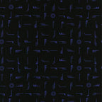 Zephyr 40 Knots in Midnight, Rashida Coleman Hale, Cotton+Steel, RJR Fabrics, 100% Cotton Fabric, 1925-2