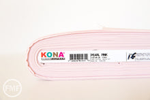 Load image into Gallery viewer, Pearl Pink Kona Cotton Solid Fabric from Robert Kaufman, K001-1283
