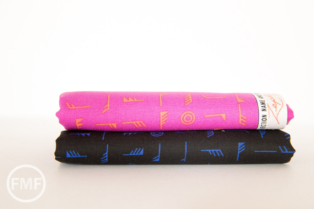 Zephyr 40 Knots in Midnight, Rashida Coleman Hale, Cotton+Steel, RJR Fabrics, 100% Cotton Fabric, 1925-2