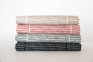 Print Shop Newsprint in Clay, Sweetwater, Moda Fabrics, 5742 12