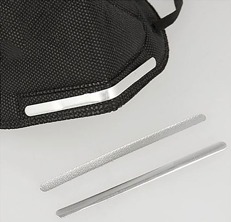 Nose Bars - Flexible Aluminum Nose Bars with iron on backing. .25" x 3.5"