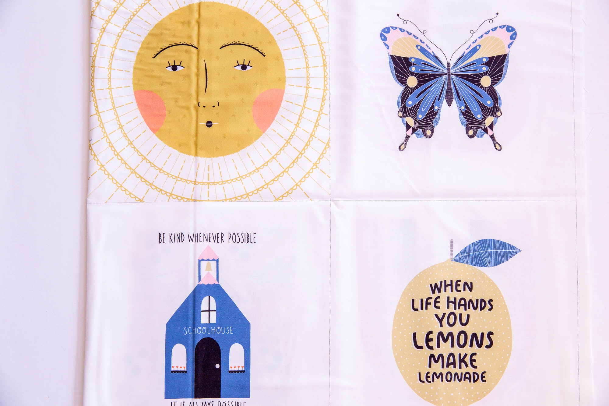 Words to Live By Panel, Gingiber, Moda Fabrics, 48320 11