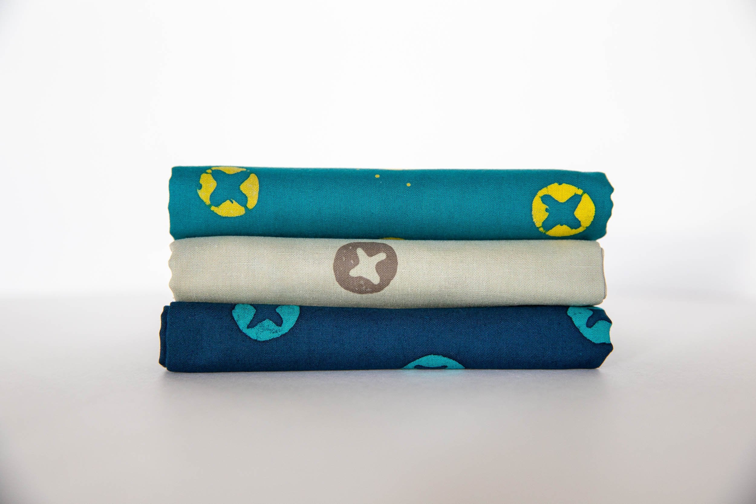 Penny in Peacock, Handcrafted, Alison Glass, AB-7391-T