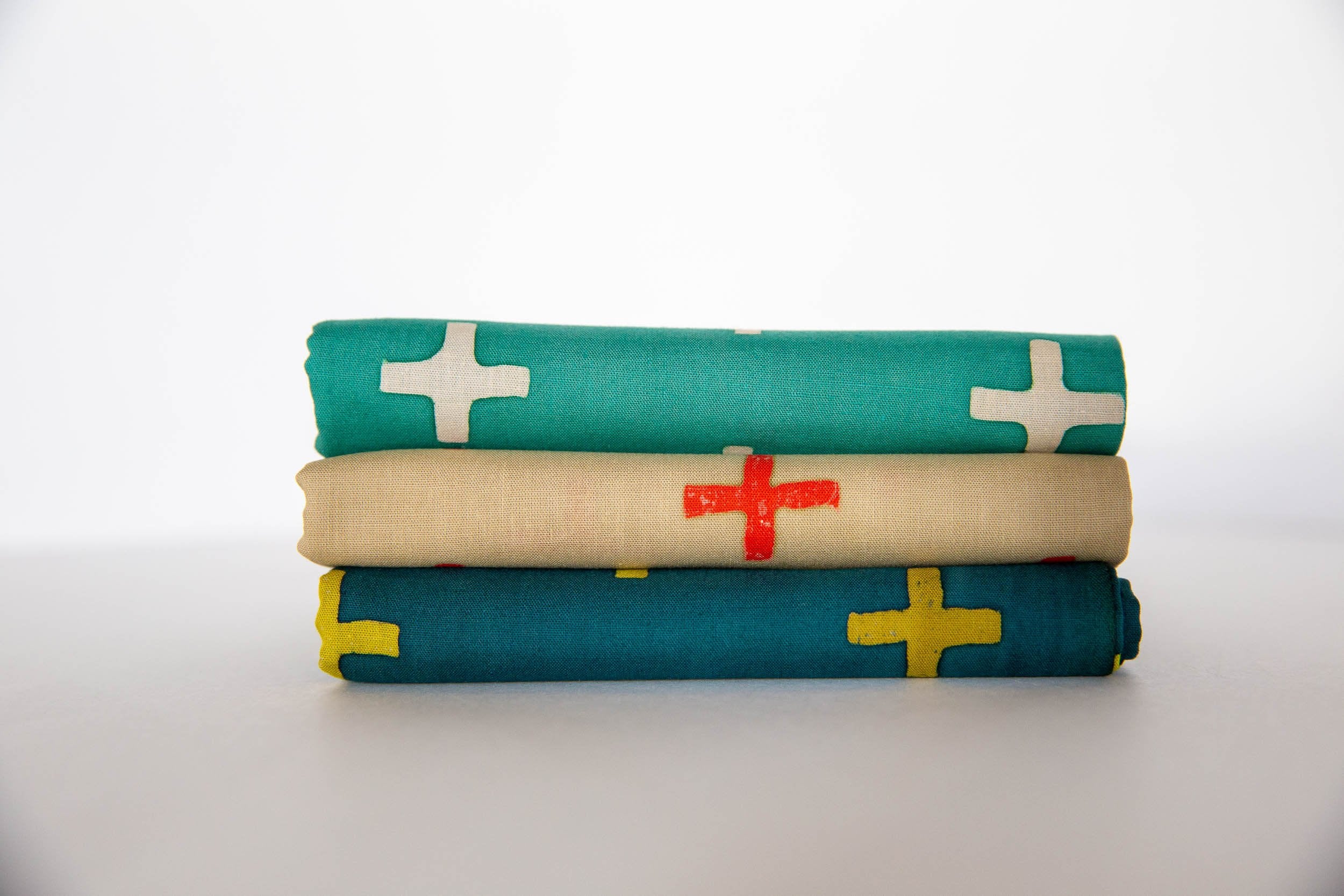 23-Inch End of Bolt Remnant Plus in Teal, Handcrafted, Alison Glass, AB-7398-T