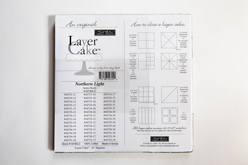 Northern Light Layer Cake, Annie Brady, 16730LC