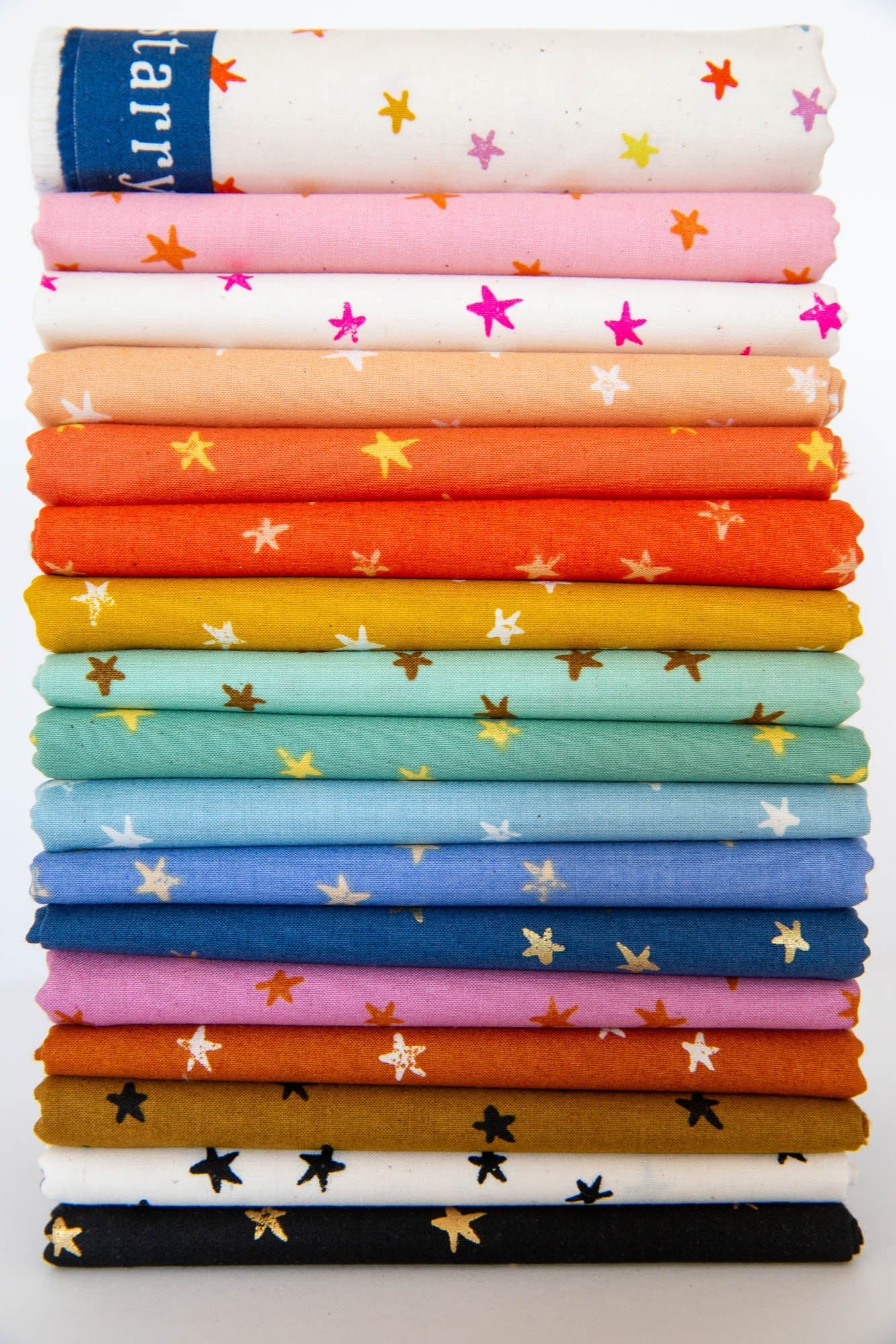 10-Inch End of Bolt Remnant Starry in Soft Aqua, Alexia Marcelle Abegg, Ruby Star Society, RS4006-24