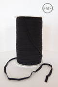 1/4-Inch (6 mm) Black Elastic Trim, Moda Fabrics, E180B, Sold by the Yard