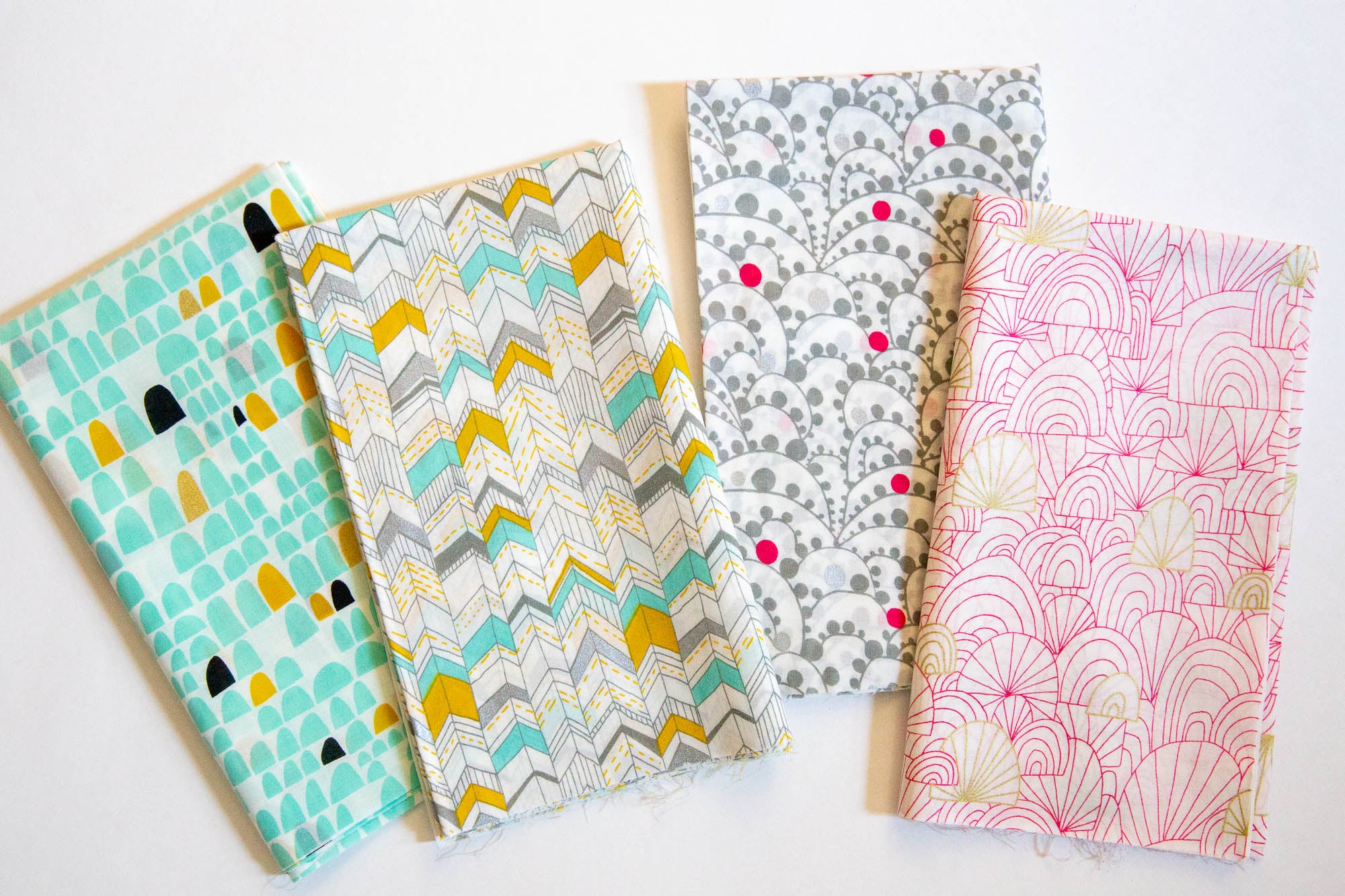 Revelry Bundle, 4 Pieces, Lisa Congdon, 100% Organic Cotton Lawn Fabric