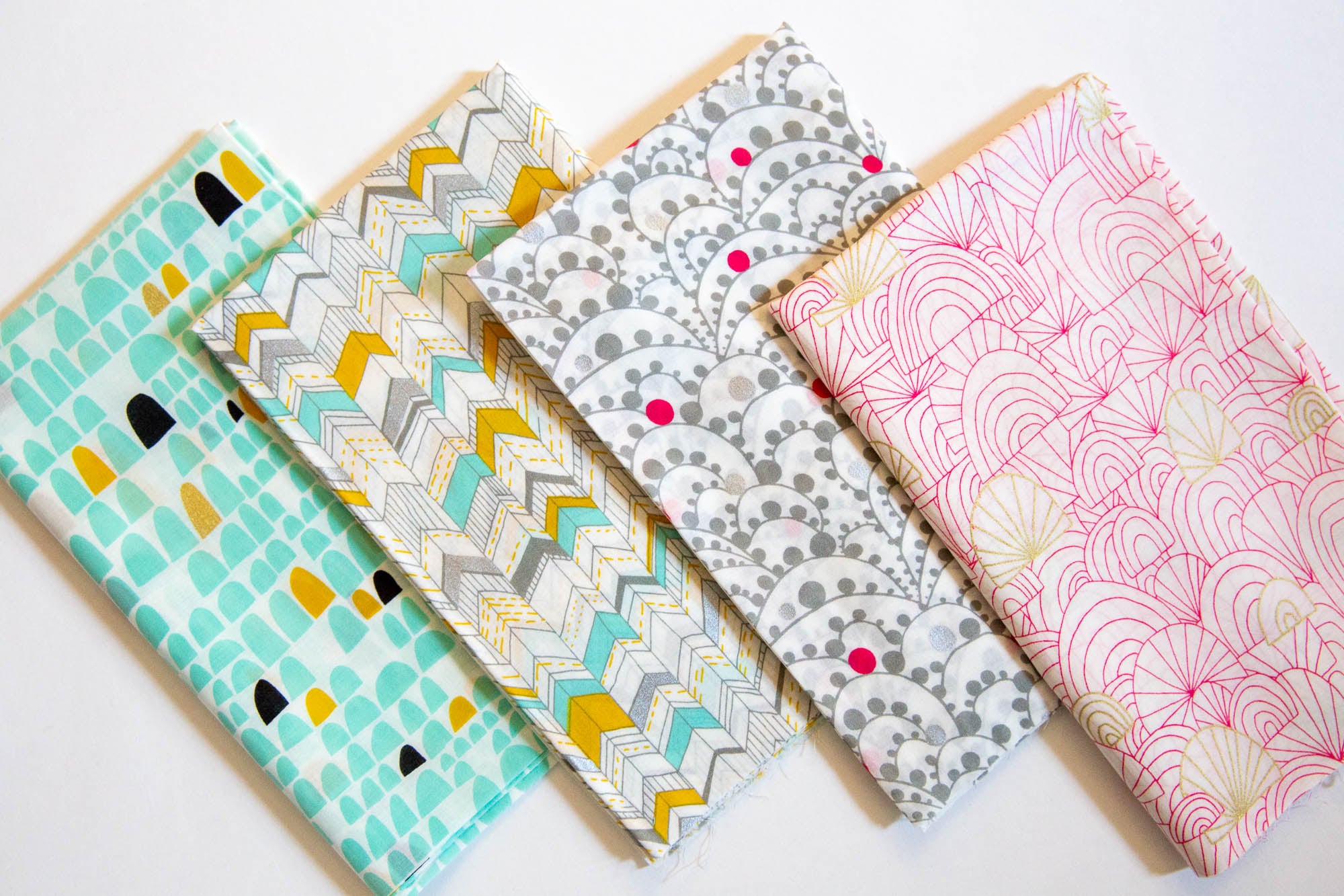 Revelry Bundle, 4 Pieces, Lisa Congdon, 100% Organic Cotton Lawn Fabric