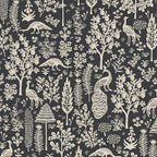 Camont Menagerie Silhouette in Black, Rifle Paper Co., RP708-BK1