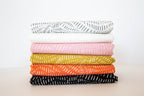 Words to Live By Scattered Lines in Ink, Gingiber, Moda Fabrics, 48323 11