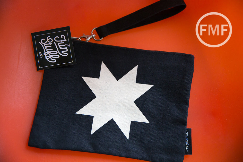 Moda Quilt Block Zip Bag, 963-64